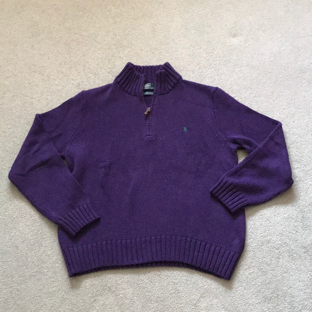 PRICE DROP‼️ Polo by RL quarter zip sweater